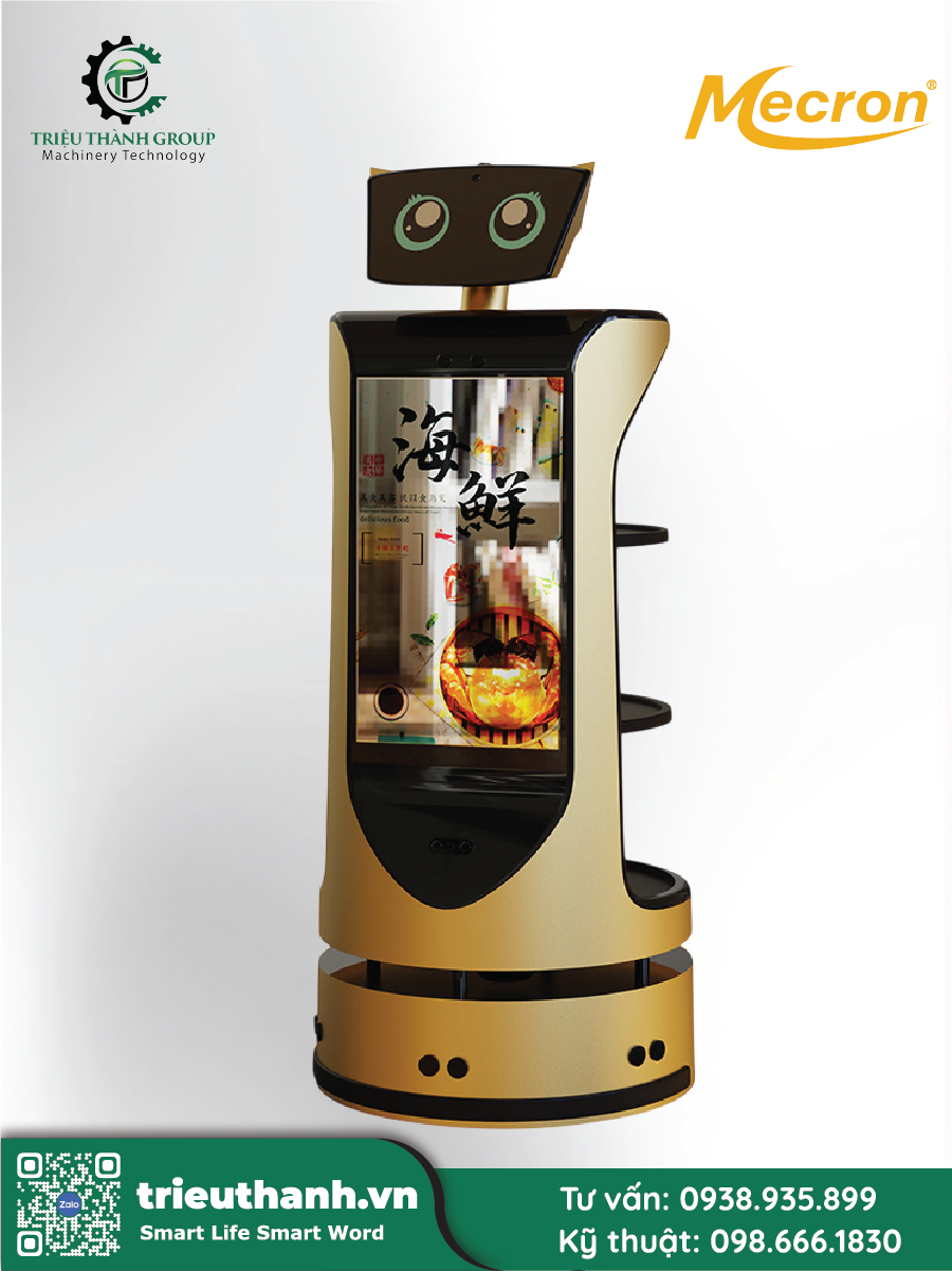 Robot giao đồ ăn DELYBOT PRO - Ảnh 4