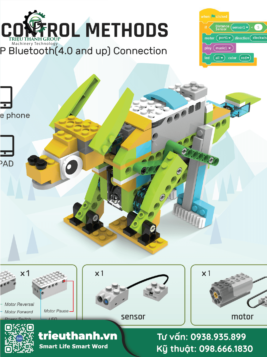 Robot khối lắp ghép lập trình - Ảnh 4
