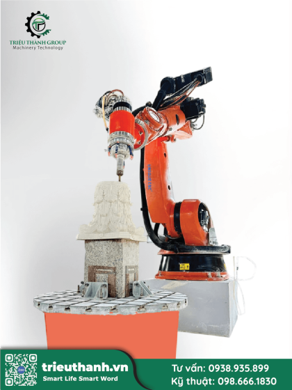 Cánh Tay Robot Điêu Khắc CNC