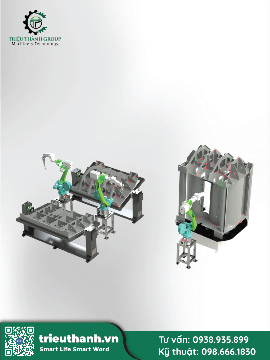 Cánh tay robot hồ quang CNC-HZ1500B-6 - Ảnh 3