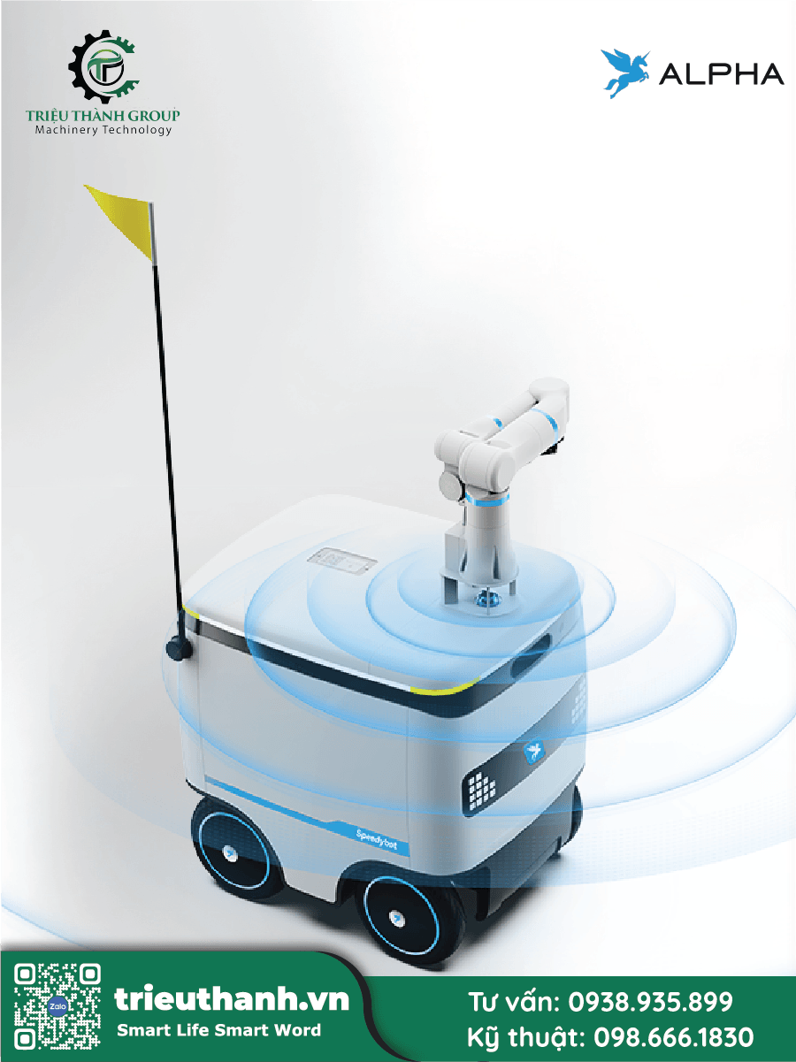 Robot sản xuất SPEEDYBOT - Ảnh 3